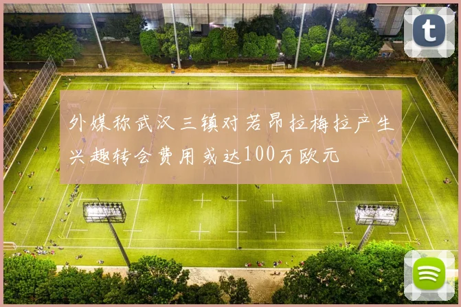 外媒称武汉三镇对若昂拉梅拉产生兴趣转会费用或达100万欧元