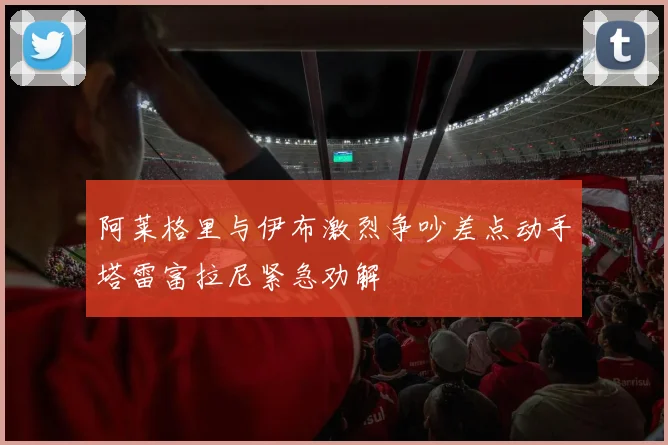 阿莱格里与伊布激烈争吵差点动手塔雷富拉尼紧急劝解